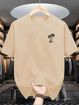 Men Coconut Print T-Shirt