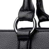 Triple Compartment Tote Bag