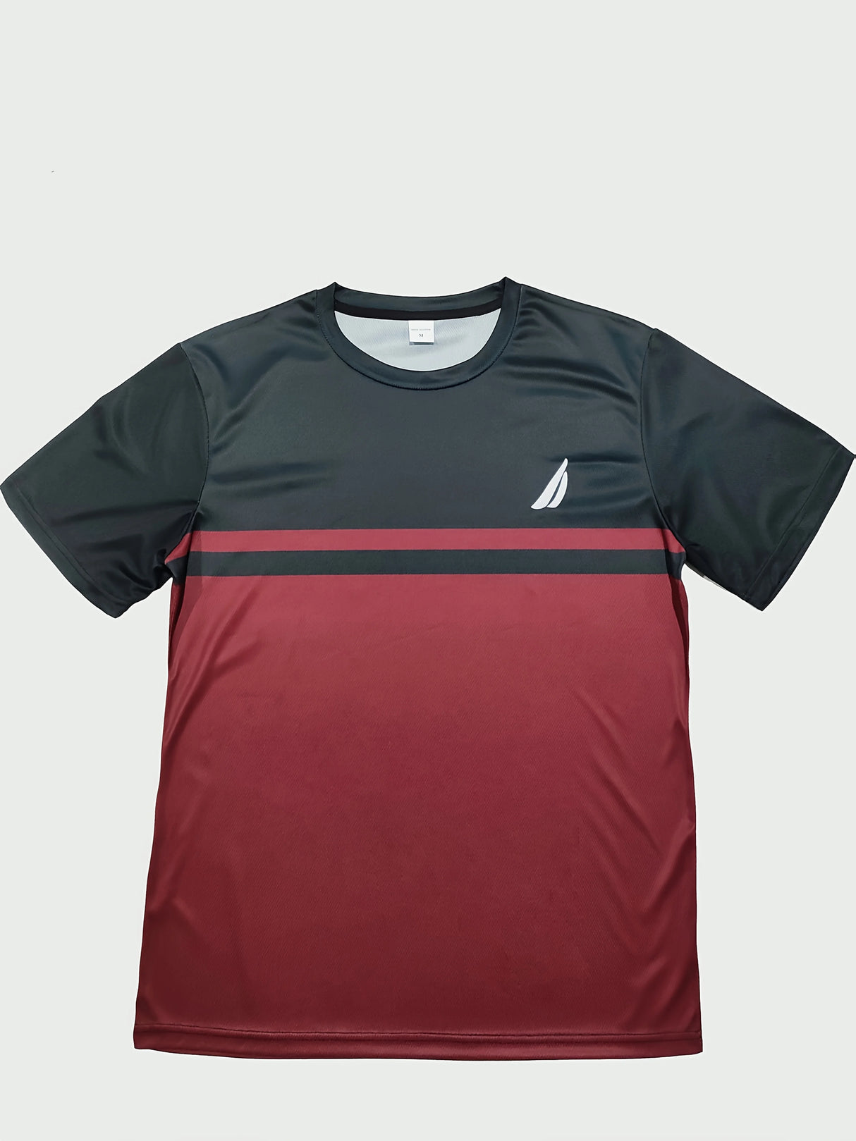 Men’s 3D Stripe Crewneck T-Shirt