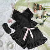 Women's Satin Pajama Set