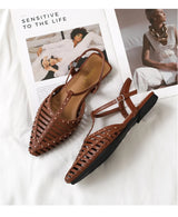 Women’s Pointed Toe Flat Roman Sandals