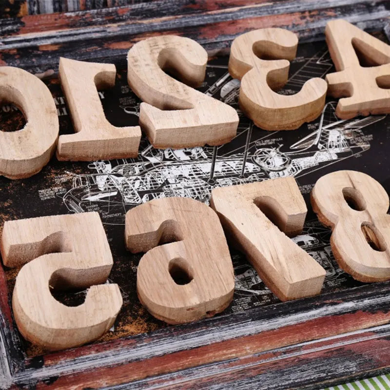 Wooden Letters Decor