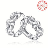 925 Sterling Silver Hoop Earrings