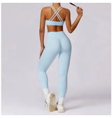 Summer Breathable Women's Yoga Leggings – High Waist Gym Workout Pants