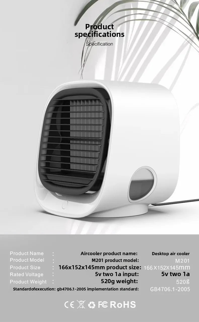 Mini Portable Air Conditioner Fan