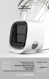 Mini Portable Air Conditioner Fan