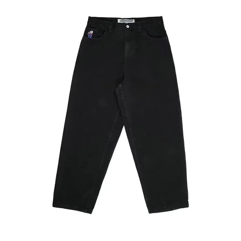 Women Y2K Embroidered Baggy Jeans