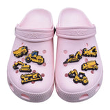 Women Vehicle Shoe Charms Fun Crocs Set