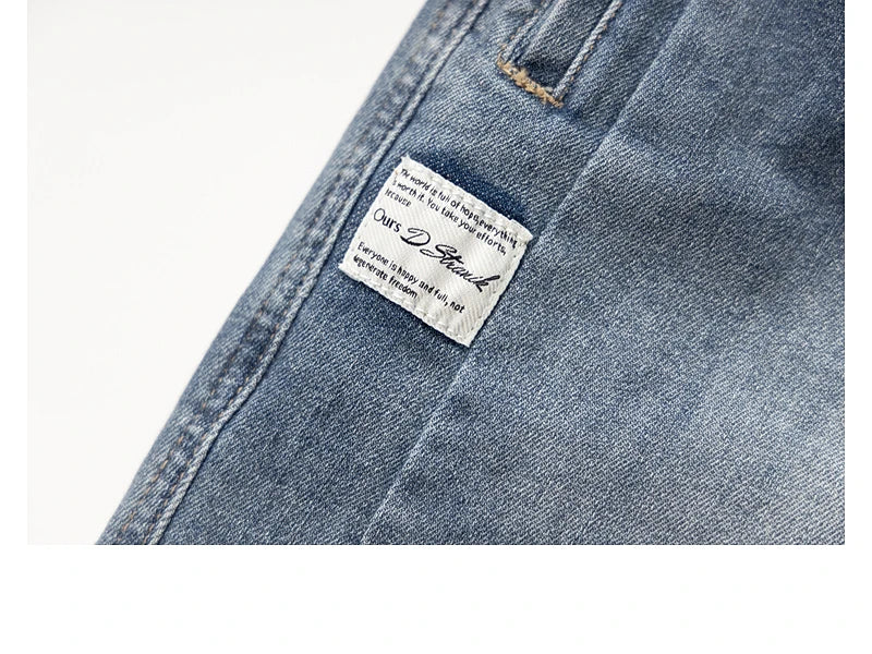 Men’s Classic Washed Blue Jeans