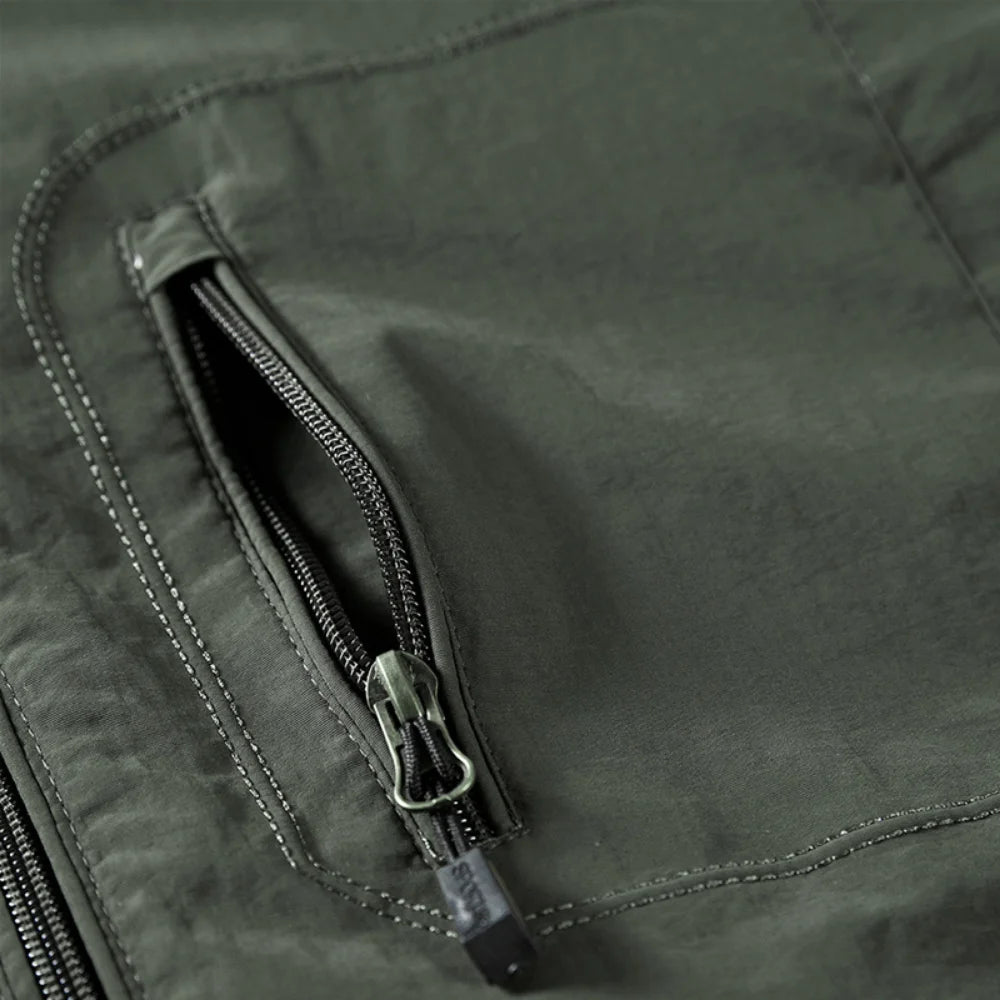 Men’s Waterproof Hooded Windbreaker