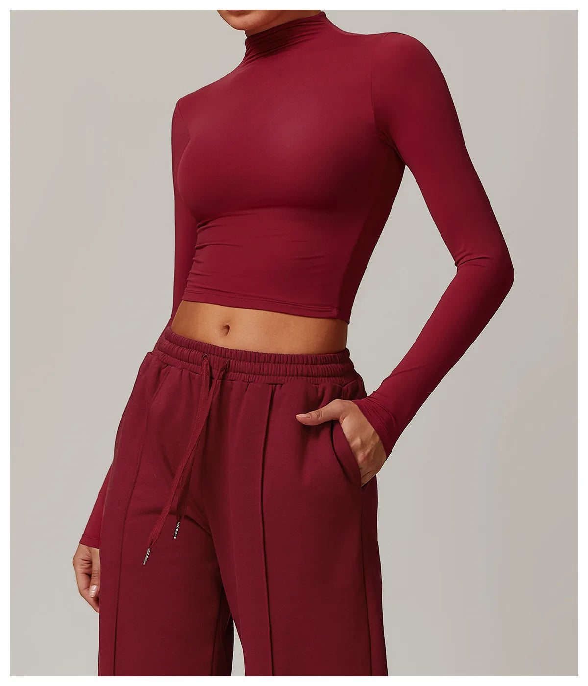 Women's Long Sleeve Yoga Shirt – Outdoor Running Fitness Top