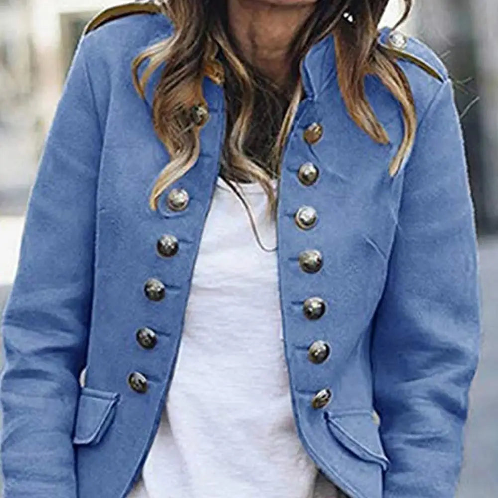 MaxiFit™ – Oversize Blazer (5XL Options, Solid Color, Long Sleeve Office Look)