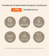 Camping Cookware Combination Set
