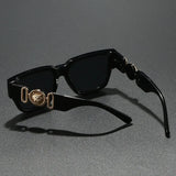 Signature Leopard Square Sunglasses