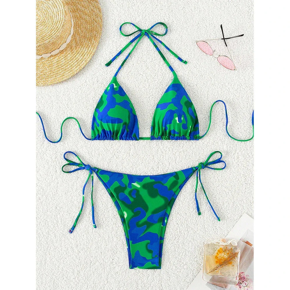 Tie Dye Micro Bikini