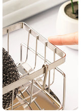 Stainless Steel Sink Storage Rack – Kitchen Sponge Organizer