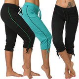 Women Pocket Mid-Rise Cropped Leggings