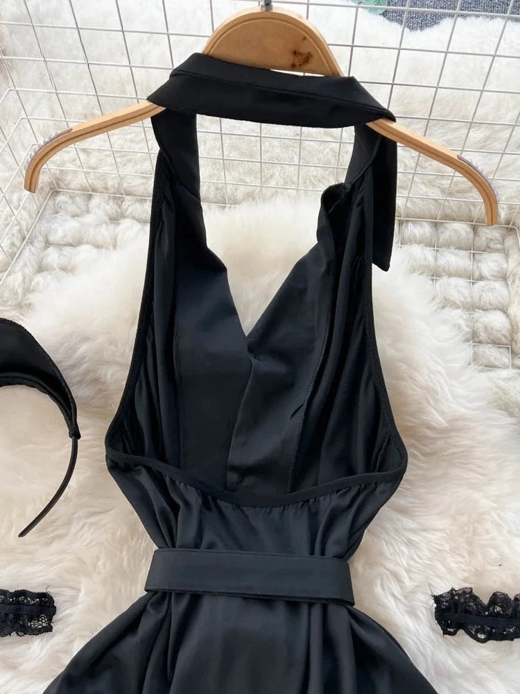 Lace Halter Chemise