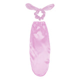 Satin Sleep Cap with Bow