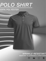 Men Casual Polyester Polo Shirts