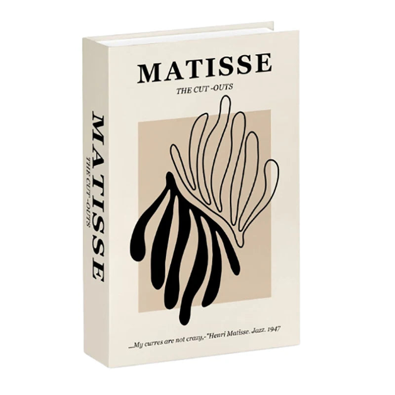 Minimalist Luxury Fake Book Decor