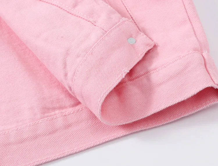 Pure Color Women's Denim Jacket