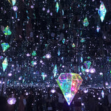 Iridescent Diamond Wall Hanging