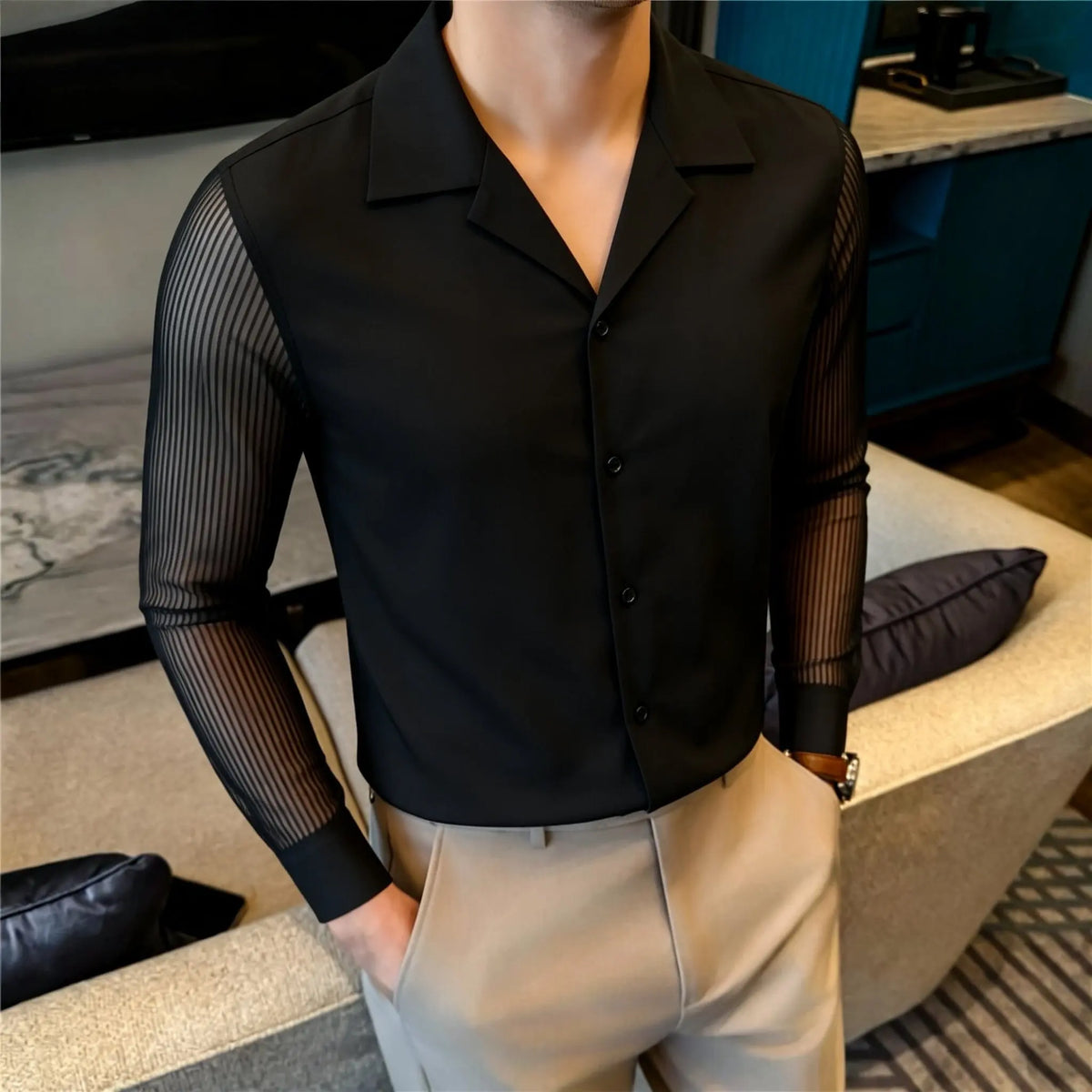 Monarch Lace Dress Shirt