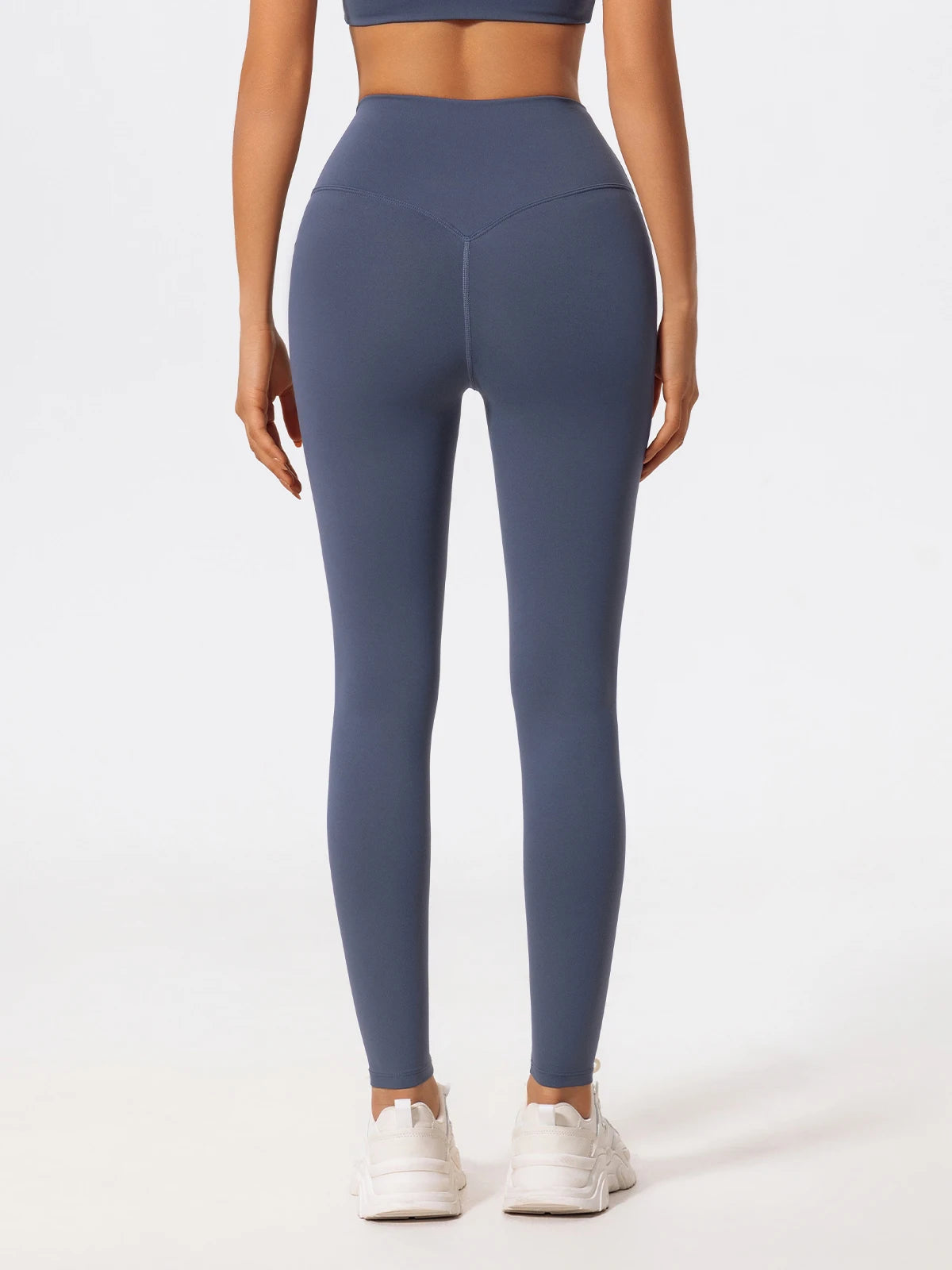 Hearuisavy Cross Waist Push-Up Yoga Leggings – High Waist Gym Pants