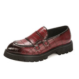 Men Platform Formal Leather Shoes
