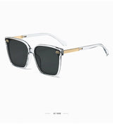 Luxury Square Mirror Sunglasses