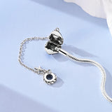 Sterling Silver Heart Bracelet