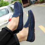 Men’s 2025 Luxury Suede Boat Loafers