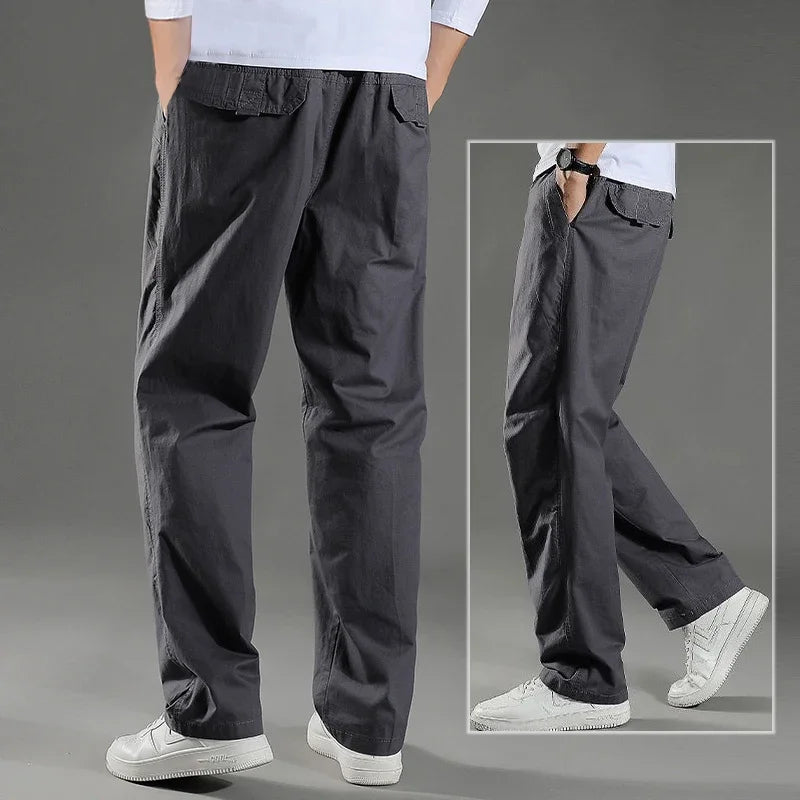 Men’s 6XL Cotton Cargo Work Pants