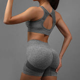 Women Yoga Vest & Shorts Set