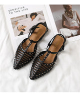 Women’s Pointed Toe Flat Roman Sandals