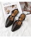 Women’s Pointed Toe Flat Roman Sandals