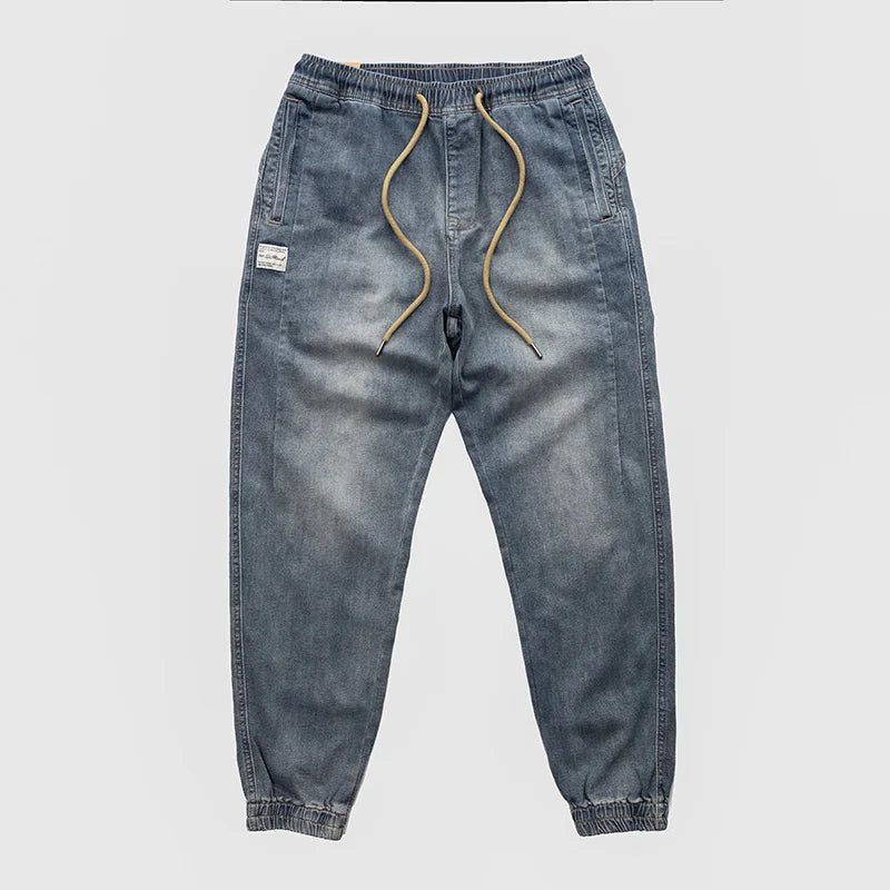 Men’s Classic Washed Blue Jeans