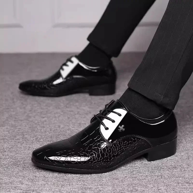 Milano Patent Derby Shoes