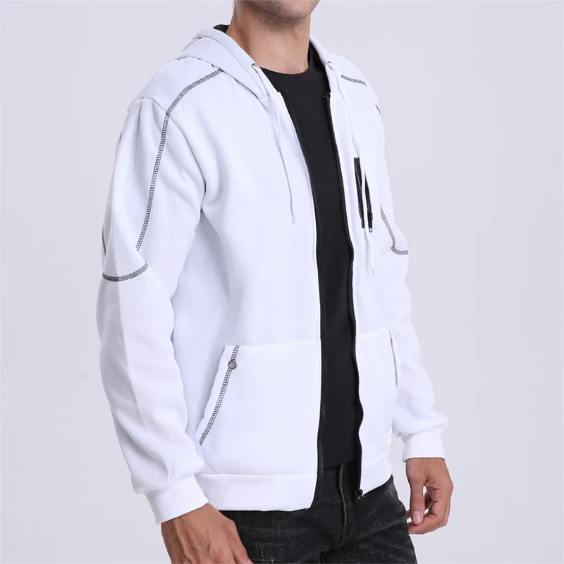 Men's Fleece Zip-Up Hoodie