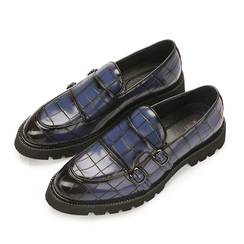 Men Platform Formal Leather Shoes