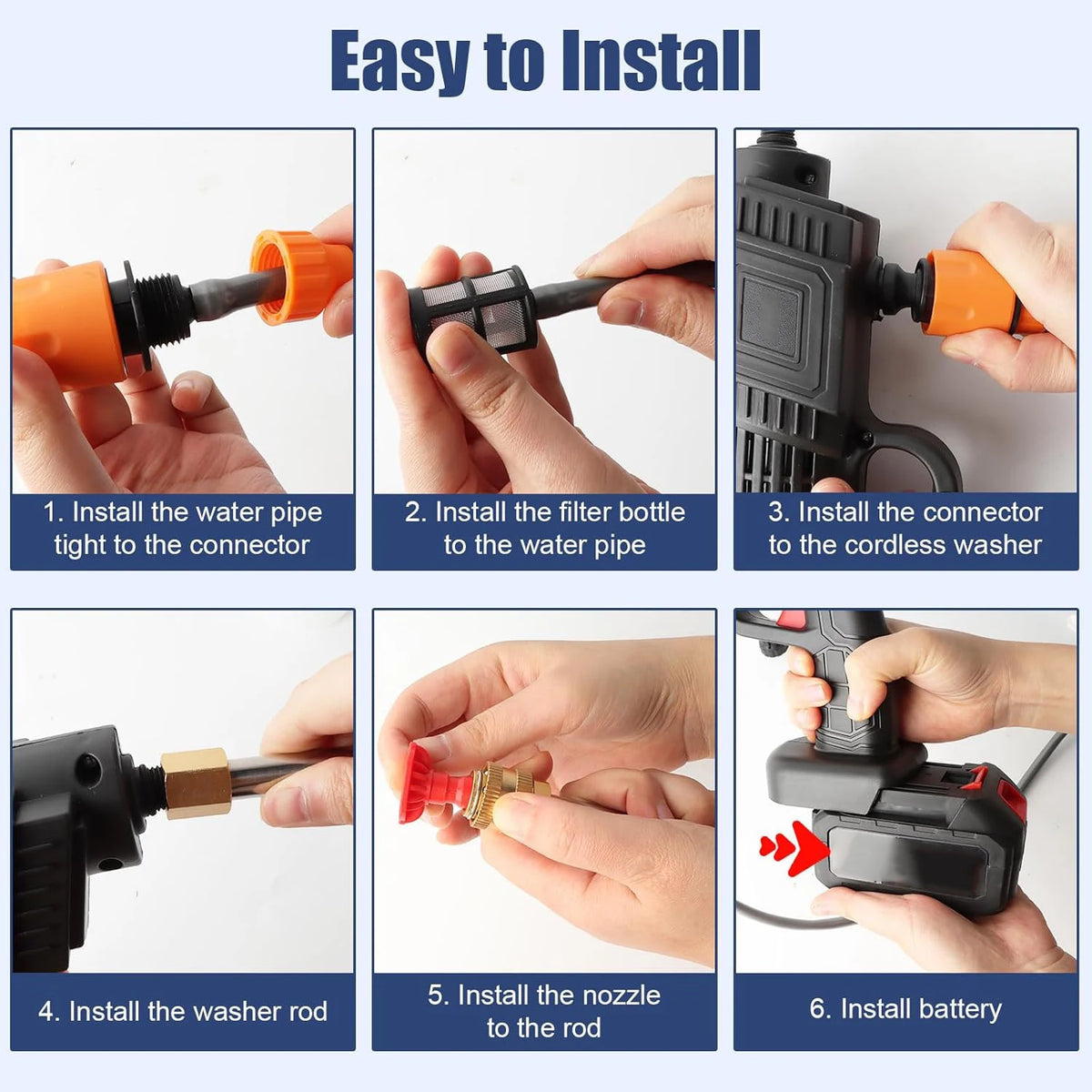Cordless High Pressure Car Washer