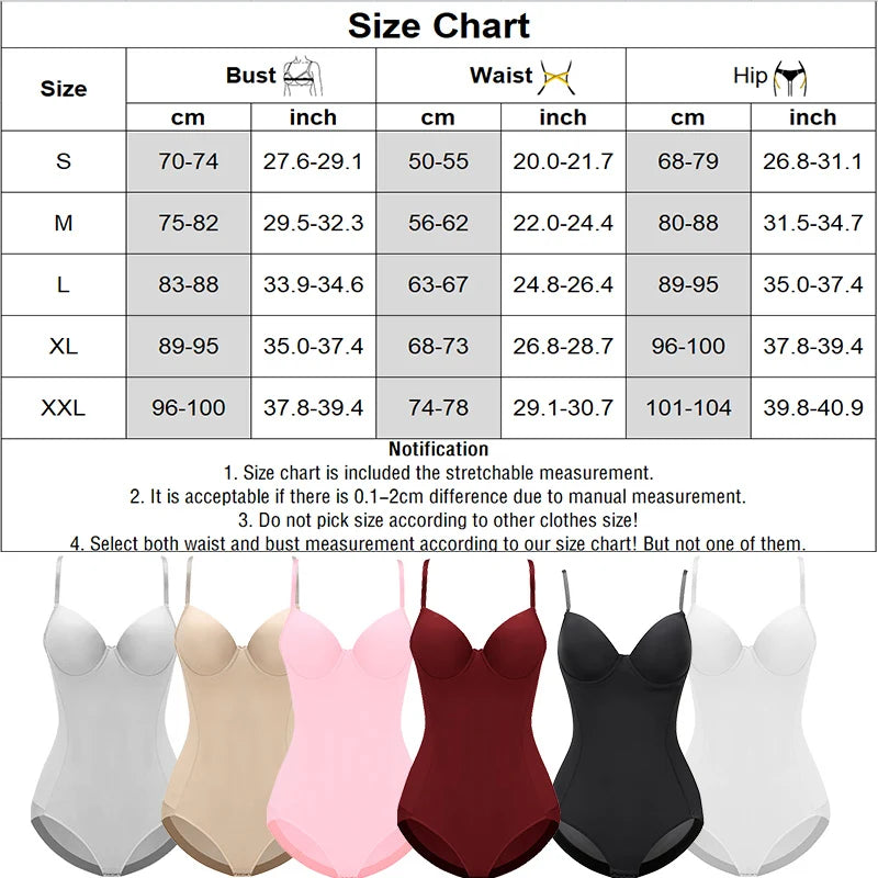 Slimming Shapewear Bodysuit – Body Shaper Lingerie