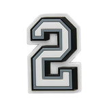 Women Number Shoe Charms Crocs Accessories