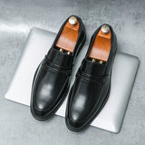 Men’s 2025 Soft Sole Leather Loafers