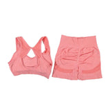 Women Yoga Vest & Shorts Set