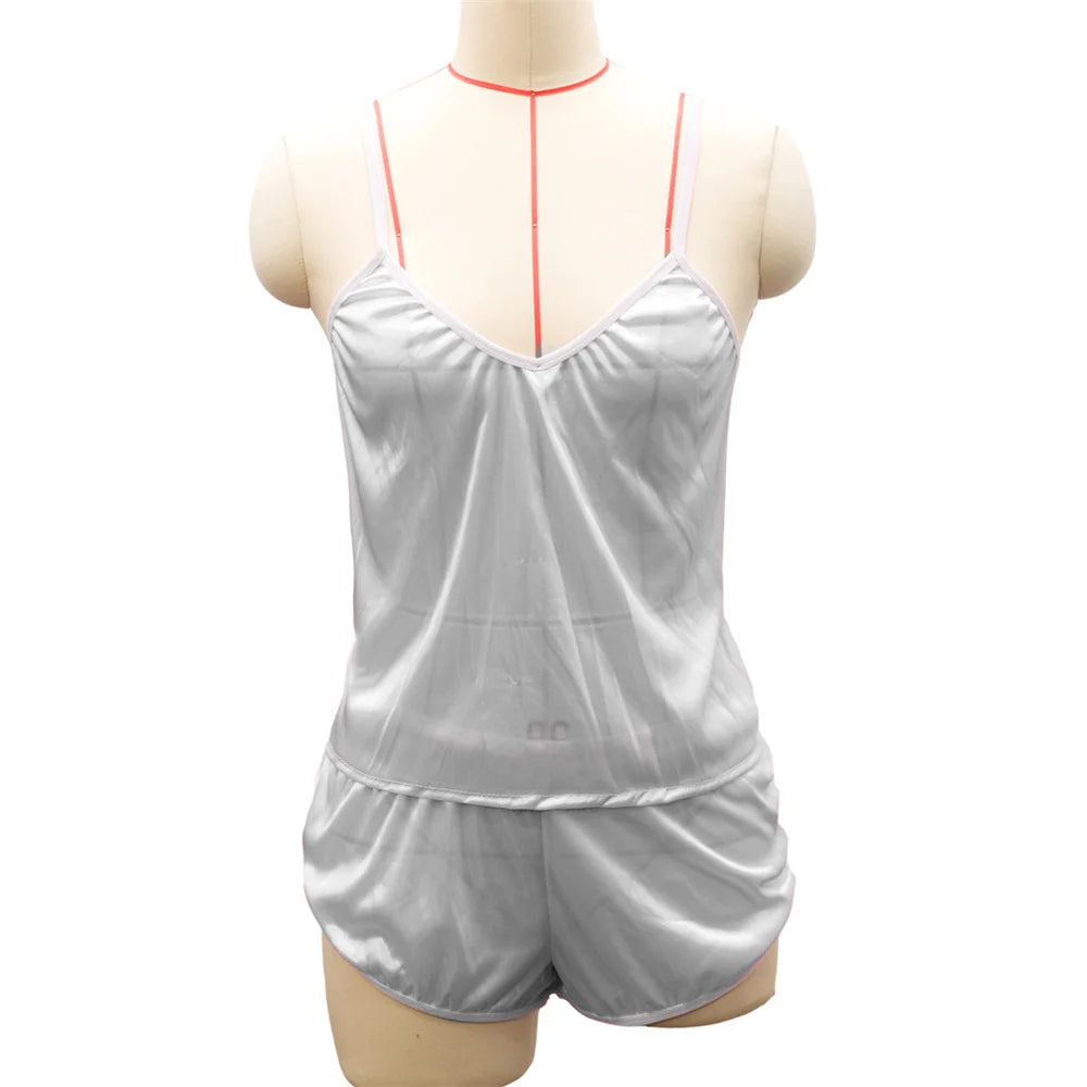 Luna Satin Lounge Set