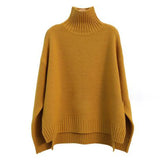Women's Plus Size Turtleneck Sweater