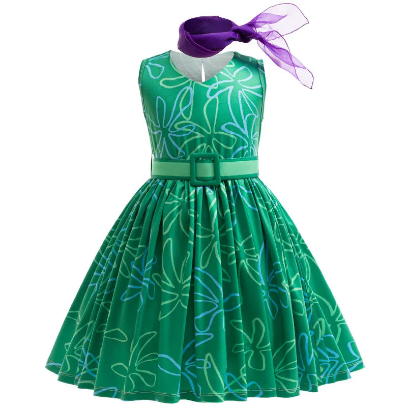 Girls Princess Fancy Dress Costume