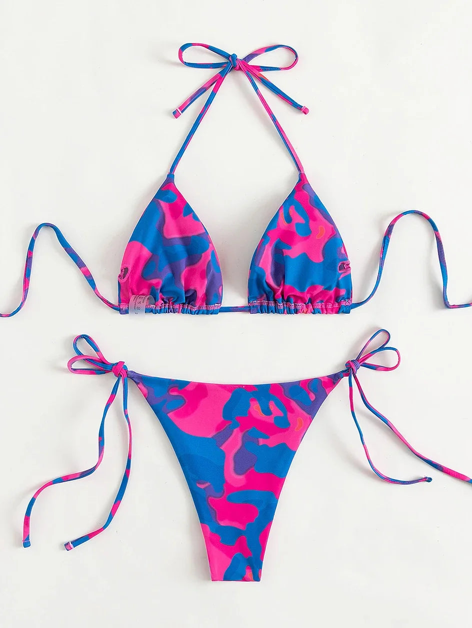 Tie Dye Micro Bikini